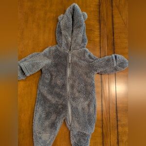 Wippette kids 0-3 month fuzzy onesie coverall